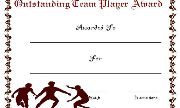Editable Soccer Award Certificate Templates Free With Soccer Award Certificate Template