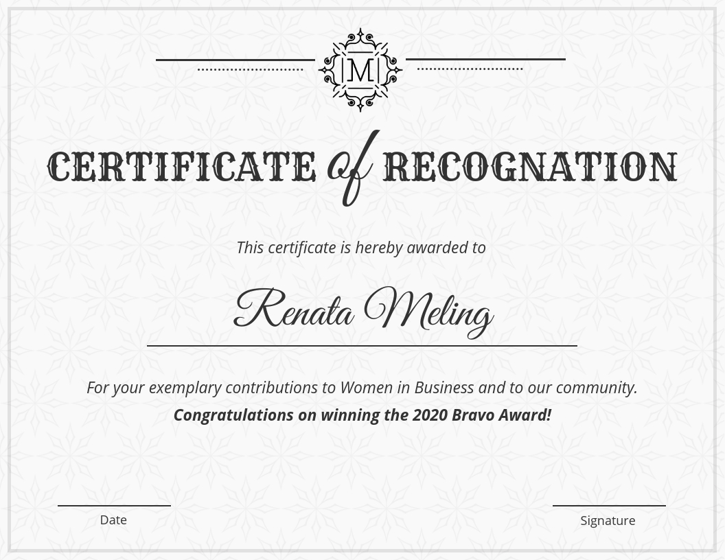 ️Free Sample Certificate Of Recognition Template ️ Intended For Recognition Certificate Editable