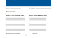 Effective Meeting Agenda Template 10 Free Word Pdf Regarding Best Meeting Agenda Template Word Free