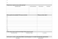 Effective Meeting Agenda Template For Family Sample Pdf For Awesome Family Meeting Agenda Template