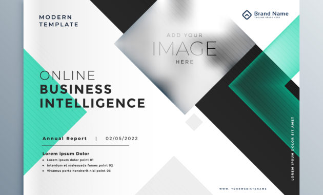 Elegant Professional Business Brochure Presentation For Printable Presentation Handout Template