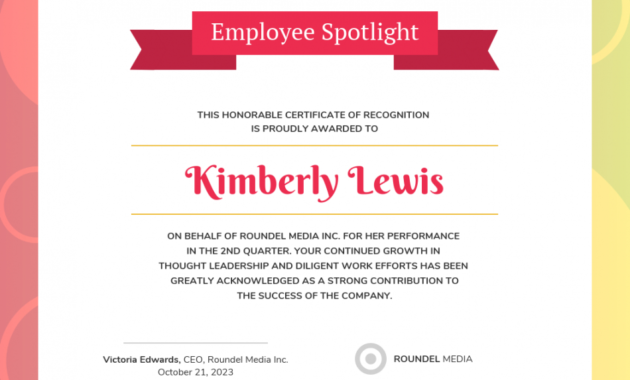 Employee Appreciation Certificate Template Emetonlineblog Inside Awesome Employee Appreciation Certificate Template