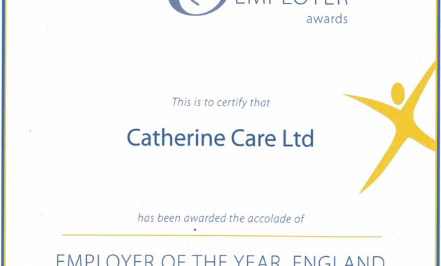 Employee Of The Year Certificate / Employee Of The Year With Free Employee Of The Year Certificate Template Free