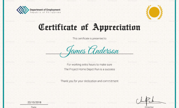 Employee Service Certificate Template Throughout Employee Regarding Employee Certificate Of Service Template