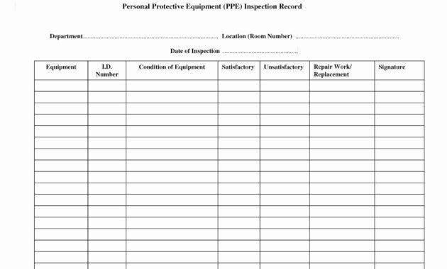 Equipment Maintenance Spreadsheet With Regard To Equipment With Machine Maintenance Log Template