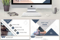 European And American Style Business Simple Business Plan Pertaining To Business Plan Template Powerpoint Free Download
