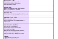 Event Planning Spreadsheet Excel Free With 10 Event In Party Planning Business Plan Template
