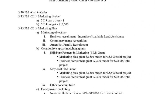 Example Marketing Budget Meeting Agenda Pdf Format E Inside Printable Marketing Meeting Agenda Template