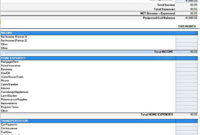 Excel Business Budget Template Will Work Template Business Within Business Budgets Templates