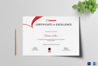 Excellence Certificate Template 24 Word Pdf Psd Pertaining To Table Tennis Certificate Templates Free 10 Designs
