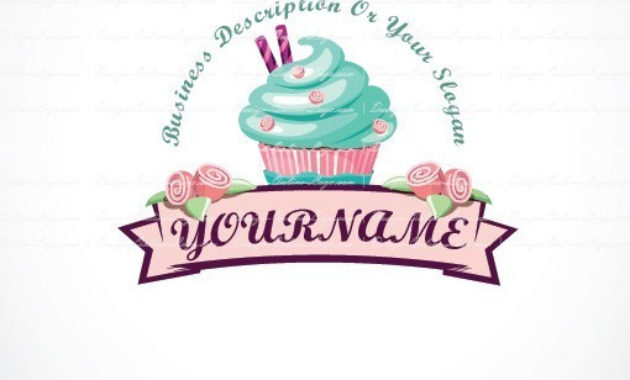 Exclusive Design Cup Cake Logo Compatible Free Business With Regard To Awesome Cupcake Certificate Template Free 7 Sweet Designs