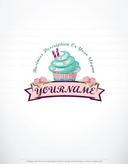 Exclusive Design Cup Cake Logo Compatible Free Business With Regard To Awesome Cupcake Certificate Template Free 7 Sweet Designs