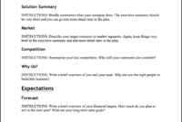 Executive Summary Examples Business Plan Examples Of An For Executive Summary Template For Business Plan