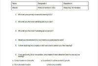 Exit Interview Form 9 Free Pdf Word Documents Download Inside Interview Business Plan Template