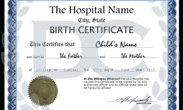Fake Birth Certificate Diploma Company Canada With Regard To Birth Certificate Fake Template