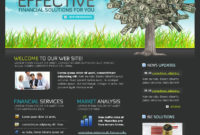 Financial Business Website Template Psd Templates Intended For Business Website Templates Psd Free Download