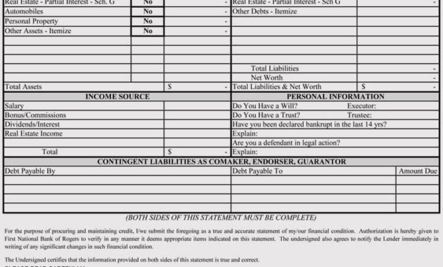 Financial Statement Budget Template 1 Things That Happen Within Financial Statement For Small Business Template