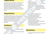 Fire Safety Toolbox Talk Template Haspod For Toolbox Meeting Template Doc