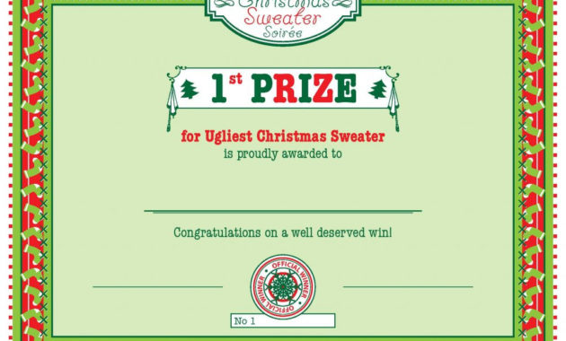 First Prize Winner Certificate Template Pdf Format E For Winner Certificate Template Ideas Free
