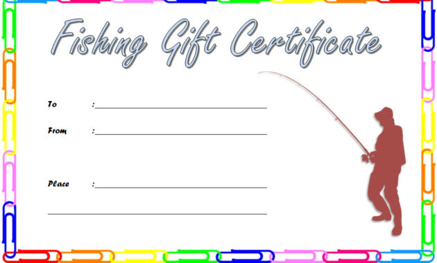 Fishing Gift Certificate Editable Templates 7 Latest For Editable Fitness Gift Certificate Templates