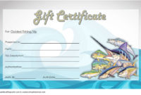 Fishing Gift Certificate Editable Templates 7 Latest Pertaining To Quality Editable Fitness Gift Certificate Templates