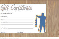 Fishing Gift Certificate Editable Templates 7 Latest Throughout Editable Fitness Gift Certificate Templates