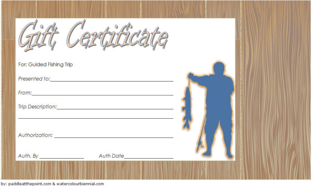 Fishing Gift Certificate Editable Templates 7 Latest Throughout Editable Fitness Gift Certificate Templates