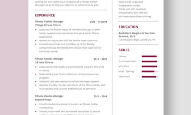 Fitness Center Business Plan Template Word Doc Regarding Business Plan Template For A Gym
