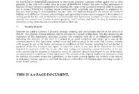Florida Self Storage License Agreement Legal Forms And Intended For Self Storage Business Plan Template