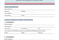 Form Templates 9 Free Excel Pdf Documents Download Pertaining To Business Information Form Template