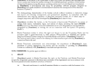 Franchise Agreement Template 6 Free Templates In Pdf For Franchise Business Model Template