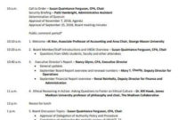 Free 10 Charity Meeting Agenda Samples Templates In Pdf Intended For Best Agenda Template For Nonprofit Board Meeting