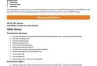 Free 10 Cleaning Business Proposal Samples In Pdf Ms In Free Cleaning Proposal Template