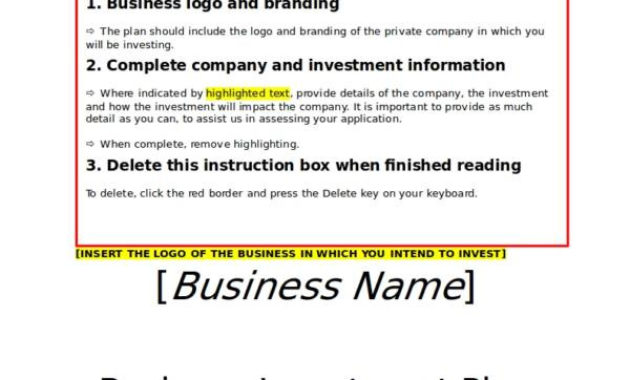 Free 11 Small Business Investment Proposal Samples And For Printable Real Estate Investment Proposal Template