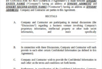 Free 12 Employee Noncompete Agreement Samples Inside Business Templates Noncompete Agreement