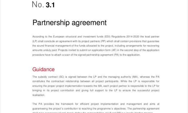 Free 13 Partnership Contract Examples Samples In Pdf Within Free Business Partnership Agreement Template Uk