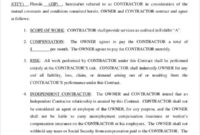 Free 14 Cleaning Company Services Contract Templates In In Cleaning Business Contract Template