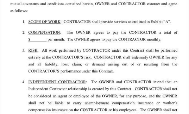Free 14 Cleaning Company Services Contract Templates In In Cleaning Business Contract Template