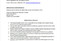 Free 16 Cleaning Contract Templates In Pdf Ms Word With Cleaning Business Contract Template