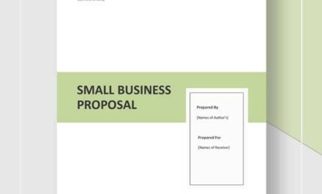 Free 18 Sample Business Proposals In Excel Ms Word In Free Business Proposal Template Ms Word