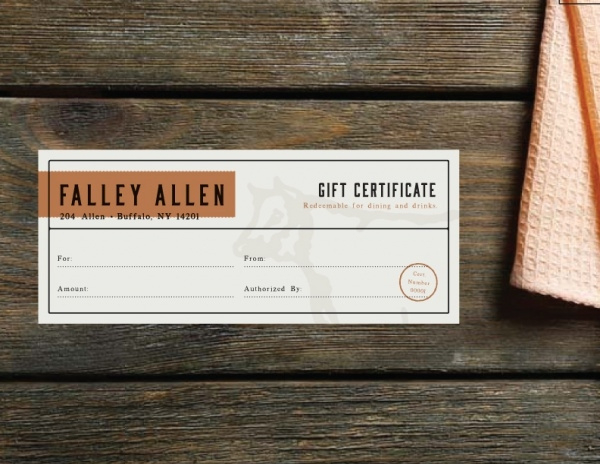 Free 20 Gift Certificates In Psd Ai Ms Word Vector Pertaining To Printable Restaurant Gift Certificates Printable