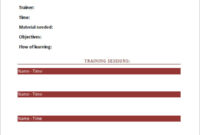 Free 22 Sample Training Plan Templates In Google Docs Within Training Proposal Template