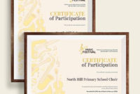 Free 25 Sample Participation Certificates In Ai With Pages Certificate Templates
