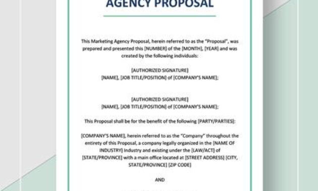 Free 26 Sample Marketing Proposal Templates In Google Within Awesome Advertising Proposal Template