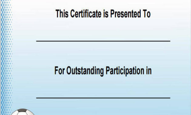 Free 27 Sports Certificates In Pdf Regarding Best Football Certificate Template