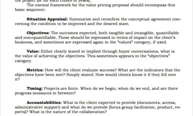 Free 29 Sample Formal Proposal Templates In Pdf Ms Word Inside Sample Business Proposal Template