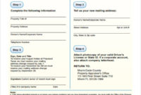 Free 35 Change Forms In Pdf Intended For Business Change Of Address Template