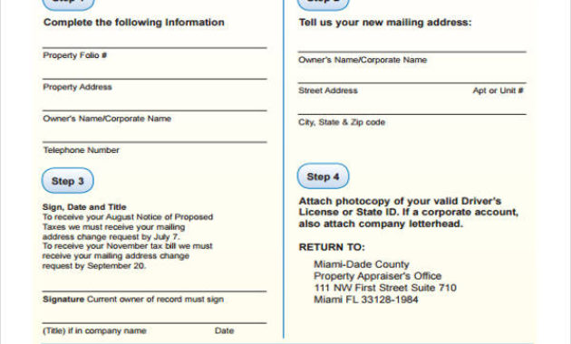 Free 35 Change Forms In Pdf Intended For Business Change Of Address Template