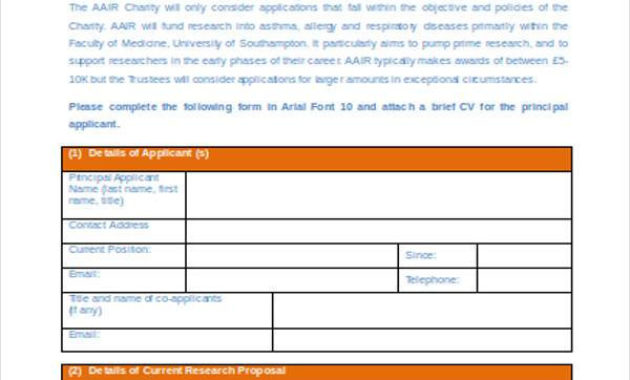 Free 35 Proposal Form Templates Pdf Intended For Printable Funding Proposal Template