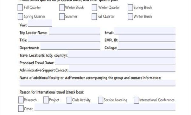 Free 35 Sample Proposal Forms In Pdf Regarding Travel Proposal Template